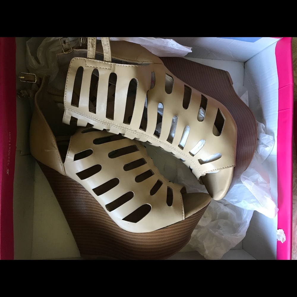 Wedges from JustFab